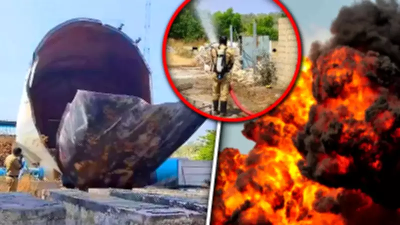 Chemical Tank Explosion at Mandya Factory Kills Two, Injures Workers