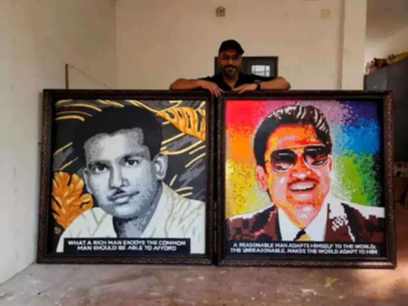 Chennai Mall Showcases Art from 35,000kg of Recycled Coastal Plastic Waste