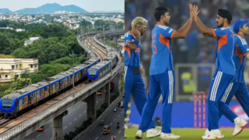 Chennai Metro Offers Free Rides for India vs Zimbabwe Cricket Match on Feb 26