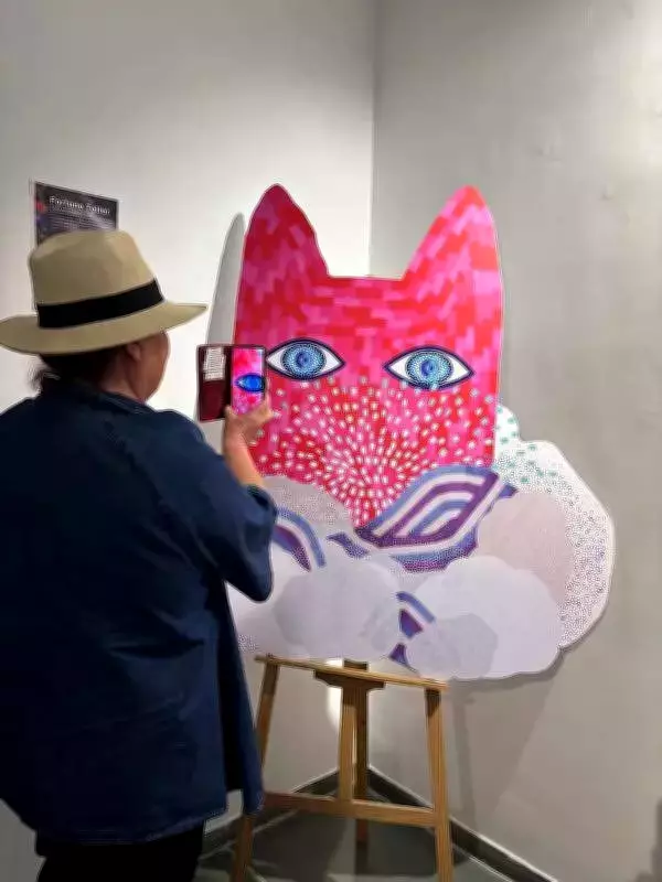 Chennai's Digital Art Exhibition Merges Indian and Korean Traditions with Futurism