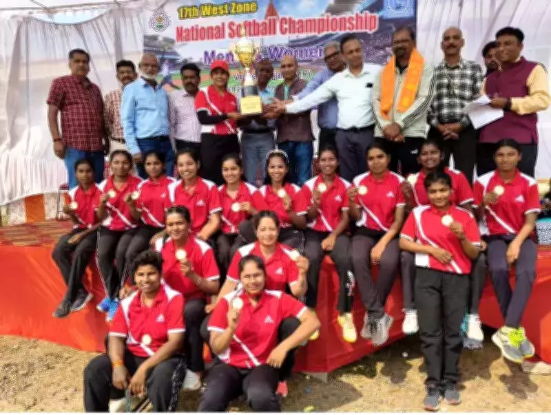 Chhattisgarh Makes History with Double Gold at National Softball Championship