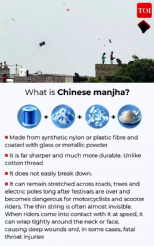 Chinese Manjha Menace: How a Festive Tradition Turns Deadly Across India