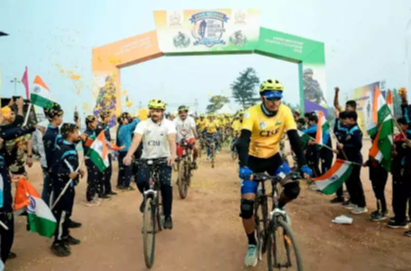 CISF Vande Mataram Coastal Cyclothon-2026 Launches from Mangaluru