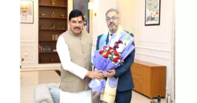 CM Dr. Yadav Meets Swiss Parliament Member Niklaus Samuel Gugger