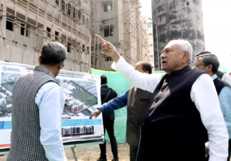 CM Nitish Kumar Inspects IGIMS Expansion, 1,200-Bed Hospital to Boost Bihar Healthcare