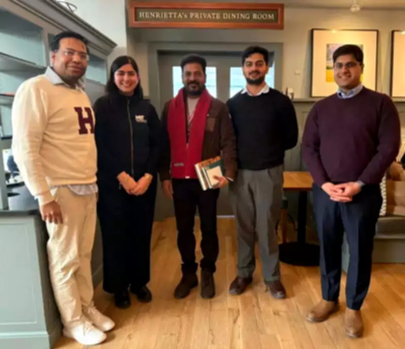 CM Revanth Reddy Engages Harvard, MIT Students, Invited as Keynote Speaker at AI Symposium