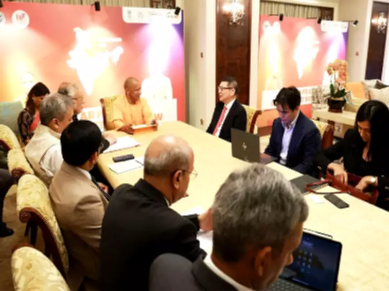 CM Yogi Adityanath Engages with GIC and Temasek Leadership in Singapore