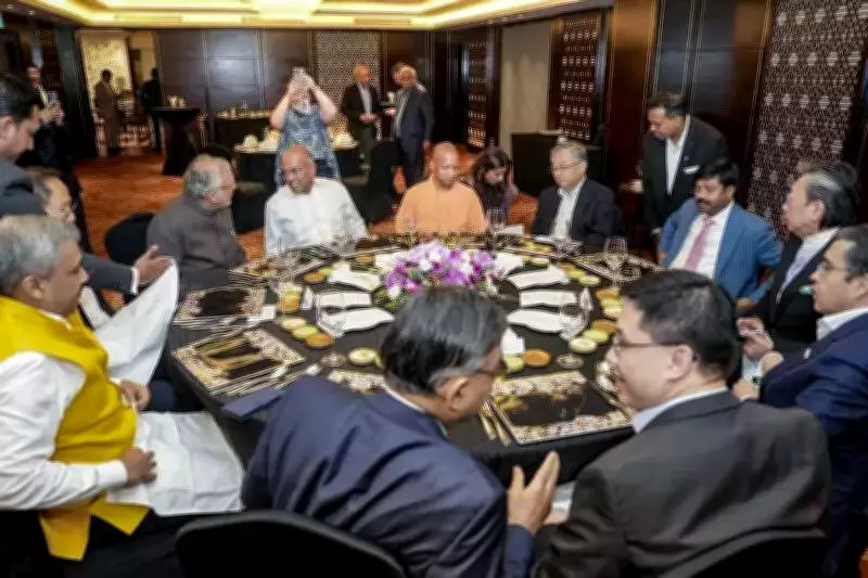 CM Yogi Seeks Singapore's Expertise to Make UP a $1 Trillion Economy