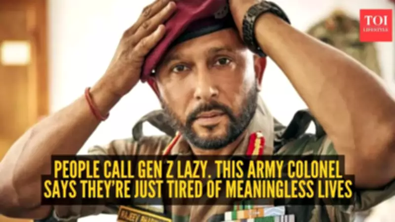 Colonel Rajeev Bharwan's Unique Perspective on Gen Z: Not Lost, Just Needing Alignment