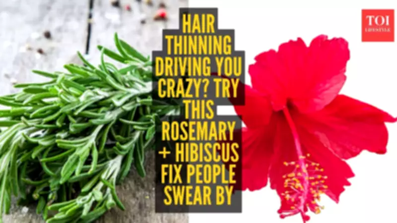 Combat Hair Fall Naturally: Rosemary and Hibiscus Remedies for Healthier Hair