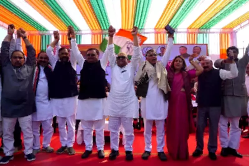 Congress Holds 'Constitution Dialogue Rally' in Varanasi, Calls for Ousting Modi