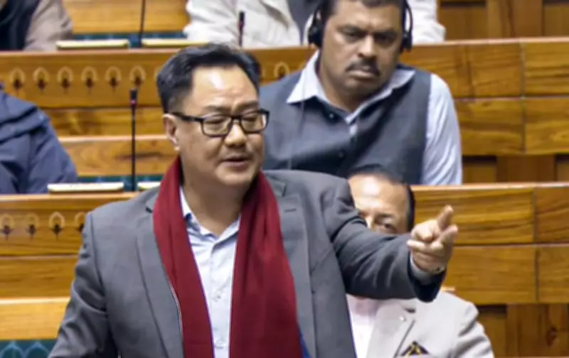 Congress Leaders Meet Lok Sabha Speaker Over House Standoff, Rijiju Comments