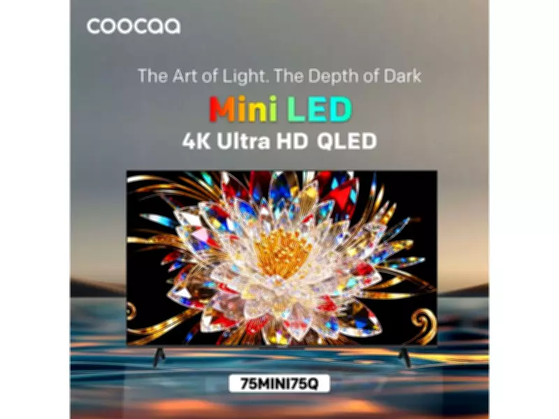 Coocaa Teases 75-Inch Mini-LED Google TV, Its Largest Screen Yet