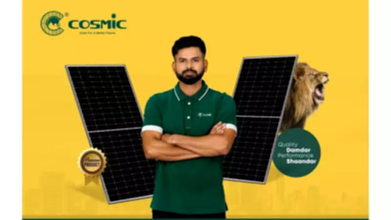Cosmic PV Power Ltd Appoints Shreyas Iyer as Global Brand Ambassador