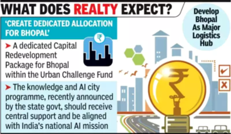 CREDAI Bhopal Demands Capital Redevelopment Package in Budget 2026