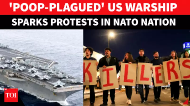 Crete Residents Protest US Carrier Visit, Fear Becoming Iran Conflict Target