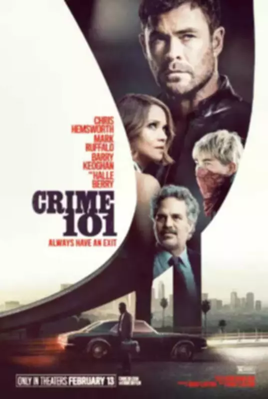 Crime 101: Chris Hemsworth, Mark Ruffalo Star in Action Thriller Releasing Feb 2026