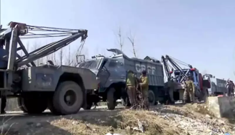 CRPF Vehicle Accident in Srinagar Injures 7 Personnel, Suspicious Object Neutralized in Ganderbal