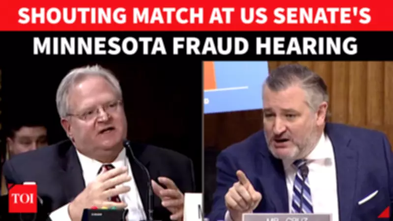 Cruz Clashes with Witnesses Over $18 Billion Minnesota Welfare Fraud Allegations