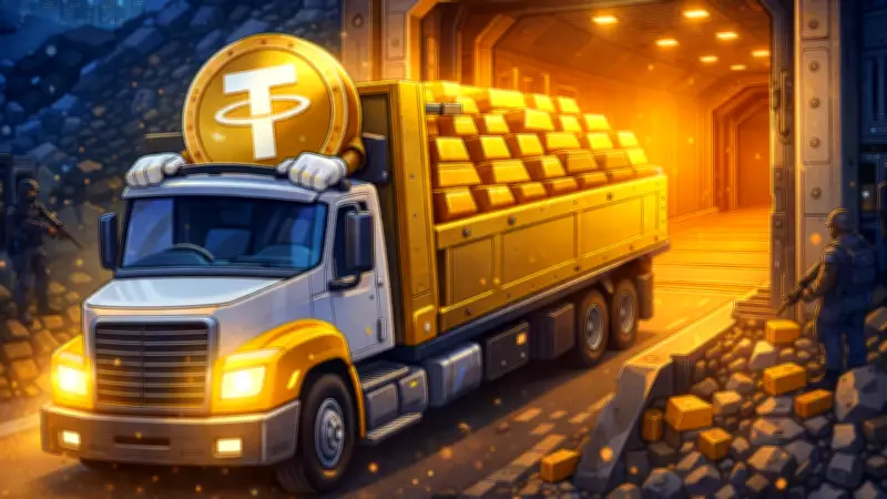 Crypto Giant Tether Emerges as Top Gold Buyer, Rivaling Central Banks