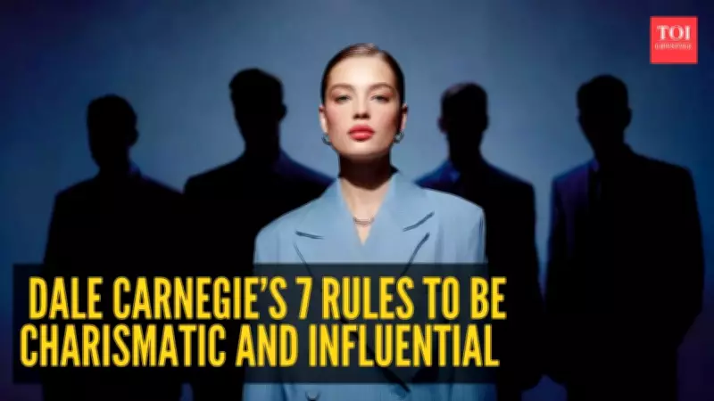 Dale Carnegie's 7 Golden Rules to Master Charisma and Influence People