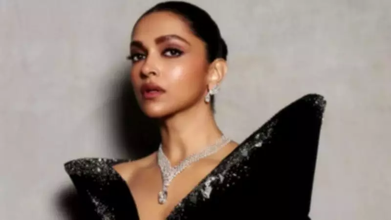 Deepika Padukone Stuns in Dubai in Sculpted Black Gown, Shares BTS Photos