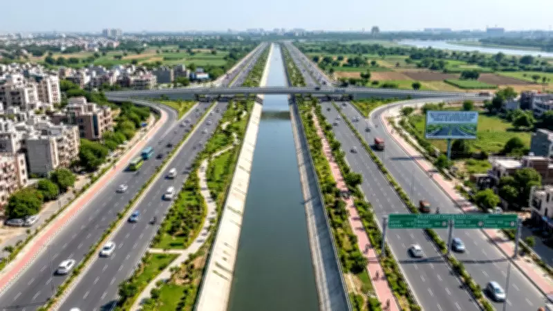 Delhi Approves Rs 454-Crore Najafgarh Drain Road Corridor to Ease Traffic