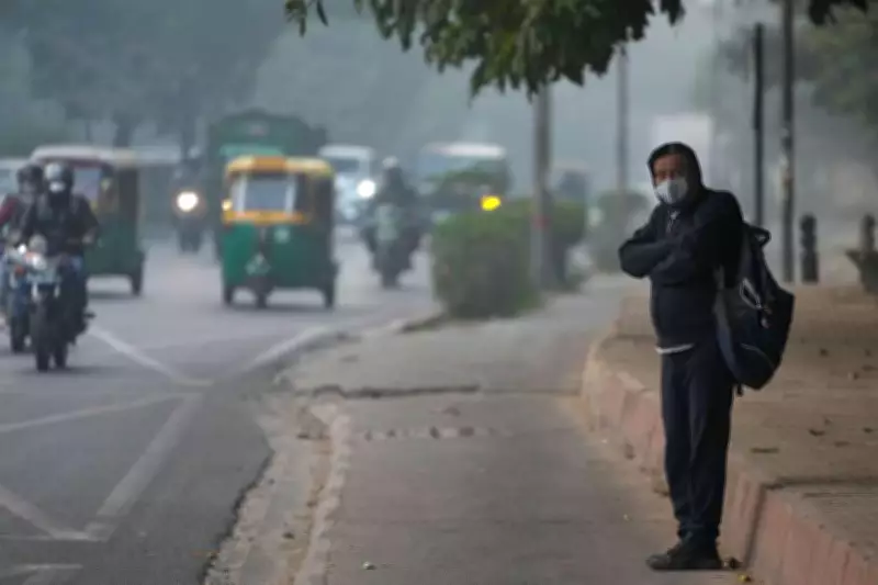 Delhi Chokes Under Dense Fog, Air Quality Plummets, Flight Disruptions Feared