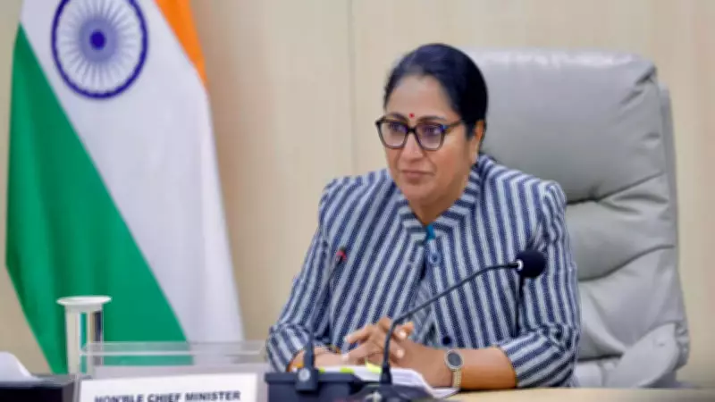 Delhi CM Rekha Gupta Inaugurates 6 New Air Quality Stations, Flags Off 100 Monitoring Vehicles