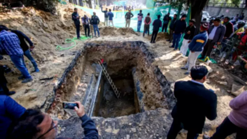 Delhi Jal Board Pit Tragedy: 25-Year-Old Biker Dies in Janakpuri