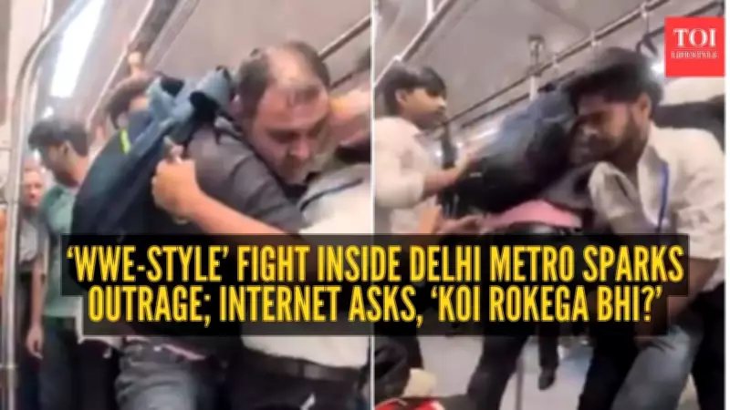 Delhi Metro Brawl Goes Viral, Sparks Public Outrage Over Commuter Safety