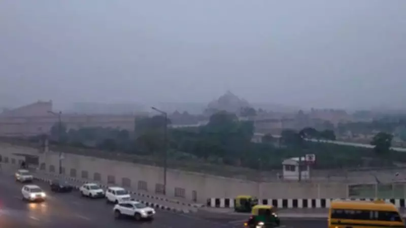 Delhi-NCR Sees Light Rainfall as IMD Issues Yellow Alert, Temperatures Dip