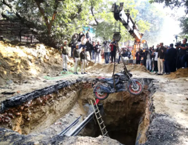 Delhi Police File FIR Over Janakpuri Pit Death Citing Safety Lapses