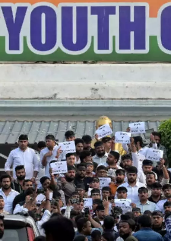 Delhi Police Widens Probe into AI Summit Protest, Arrests Youth Congress President