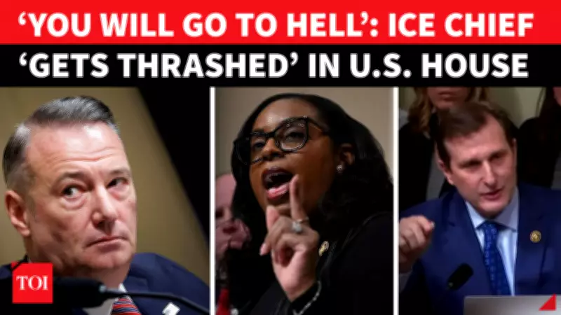 Democrats Confront ICE Director Todd Lyons Over Controversial Raids in Tense Hearing