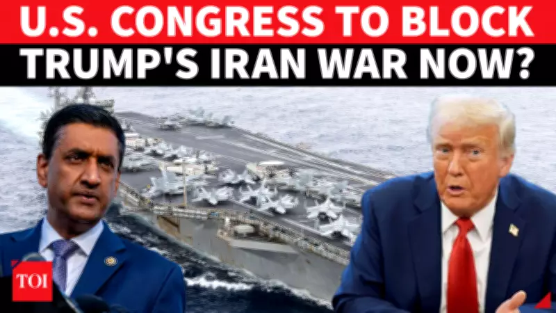 Democrats Force House Vote to Block Trump's Potential Iran Military Strikes