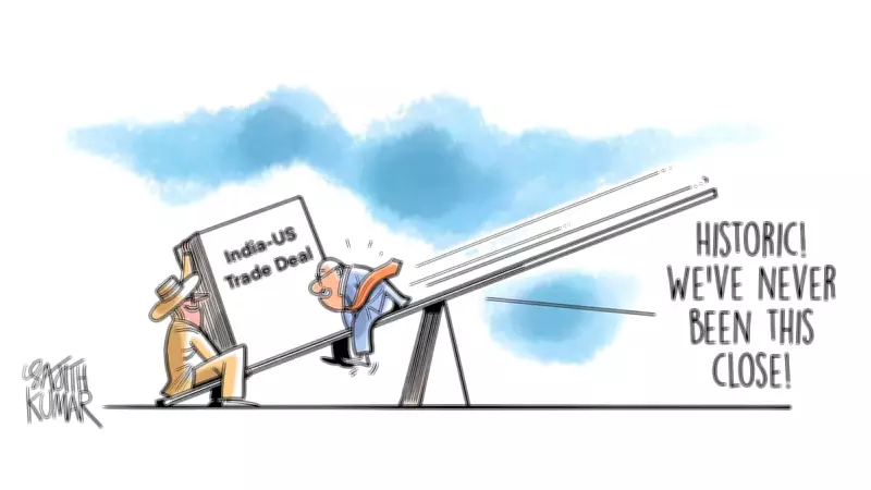 DH Toon: On the Cusp of a Deal - A Satirical Take on Political Negotiations