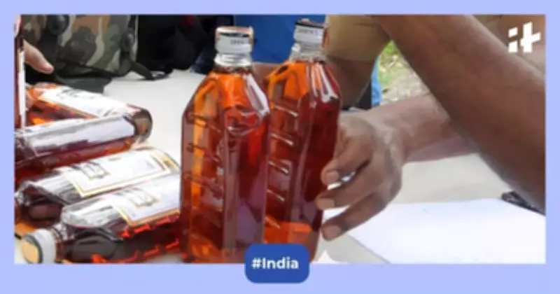 Dhanbad Excise Officials Seize 400 Liters of Illegal Mahua Liquor Ahead of Civic Polls