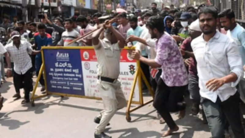Dharwad Job Aspirants Protest After Clash with Police, Demand Action