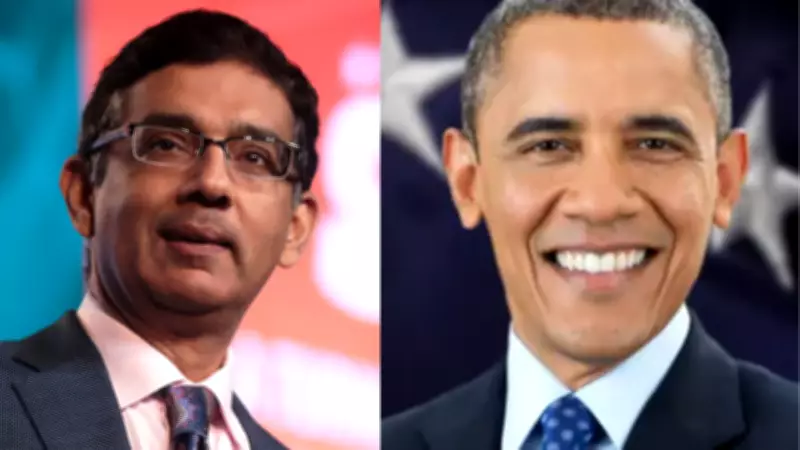 Dinesh D'Souza Sparks Controversy Over Racist AI Video of Obamas as Monkeys