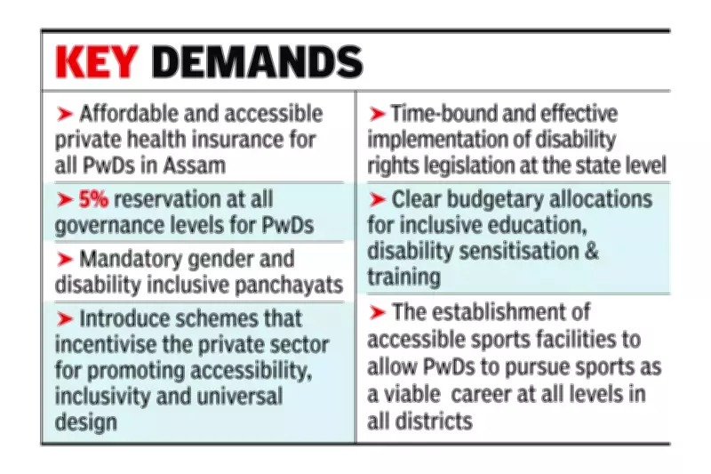 Disability Rights Groups Demand 5% Political Reservation in Assam Election Manifestos