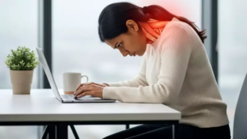 Doctor Reveals How Screen Height Multiplies Neck Load, Causing Pain & Headaches