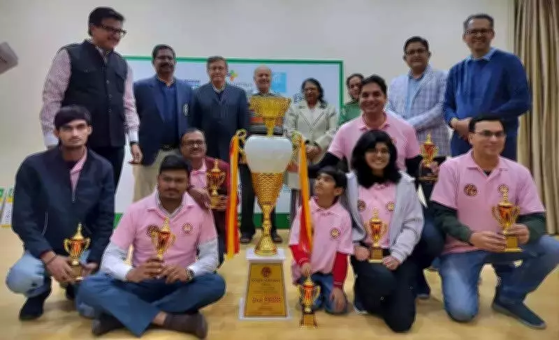 Doctors Chess League 2024: Rajaram Neurology Clinches Title in Jaipur