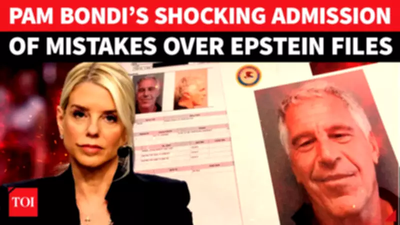 DOJ Admits Errors in Epstein Files Release, 9,500 Documents Reviewed