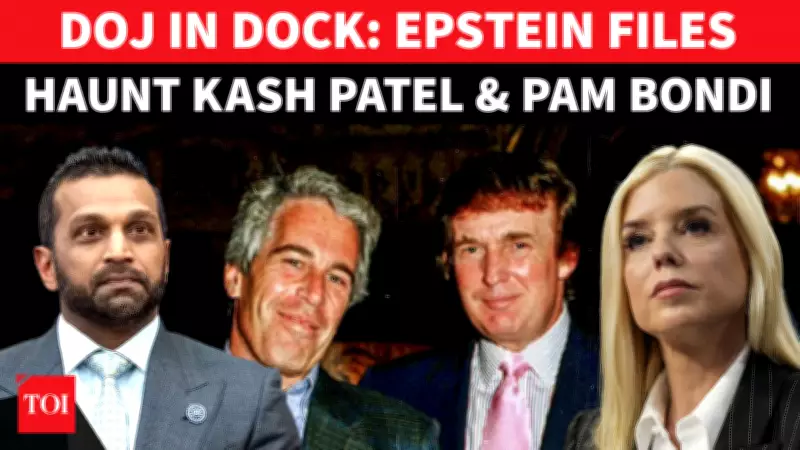 DOJ Faces Scrutiny Over Missing Epstein Records Involving Patel and Bondi