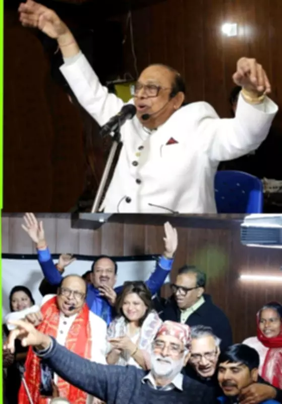 Dr. Er. Rtn. Rajainderr Jaina Hosts Musical Evening for Elderly at Old Age Home