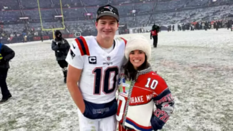 Drake Maye's Super Bowl Week Expands with Ann Michael Hudson's DoorDash Deal