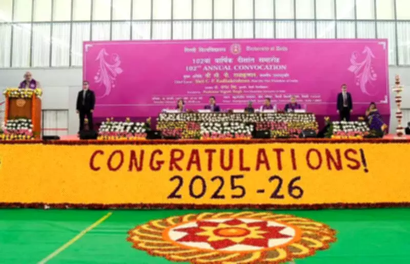 DU Awards Degrees to 1.2 Lakh Students, Including First FYUP Batch