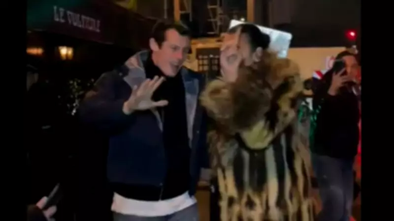 Dua Lipa and Calum Turner Harassed by Paparazzi During Paris Dinner Date