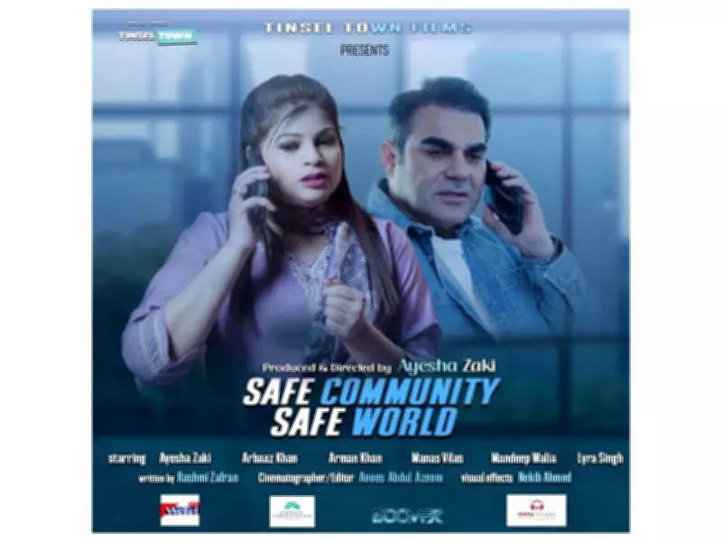 Dubai-Based Director Ayesha Zaki Makes Lead Acting Debut with Arbaaz Khan in 'Safe Community, Safe World'